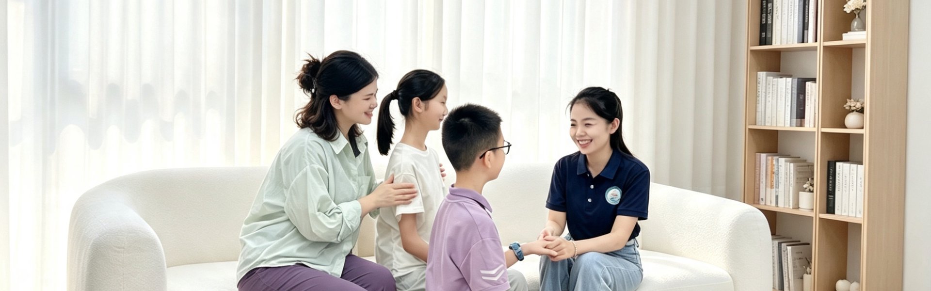 面对面谈心 守护成长
